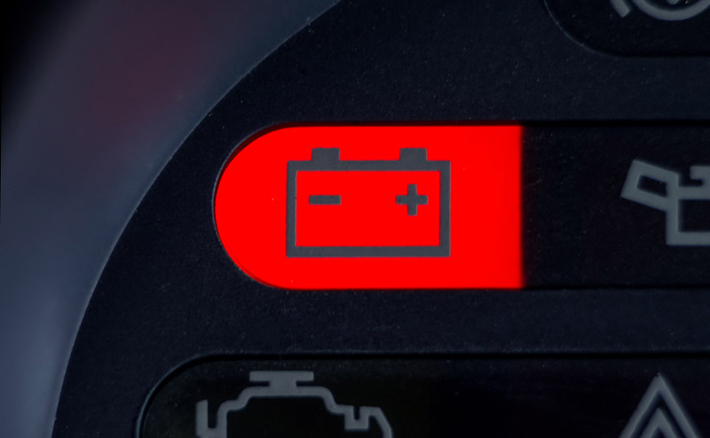 Battery Warning Light