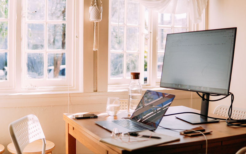 Home office setup