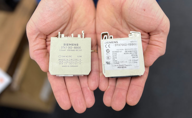 Siemens 3TX7002-1BB0 Comparison