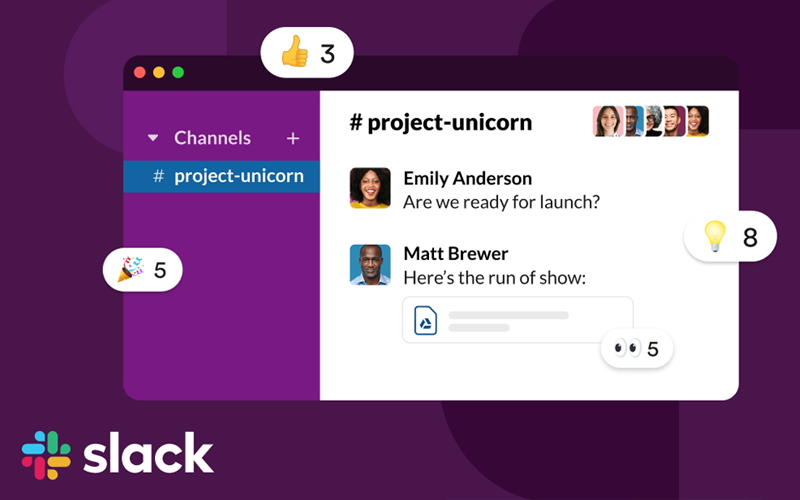 Slack UI