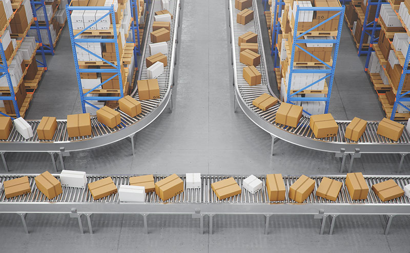 Smart, automated conveyor belt sorting system