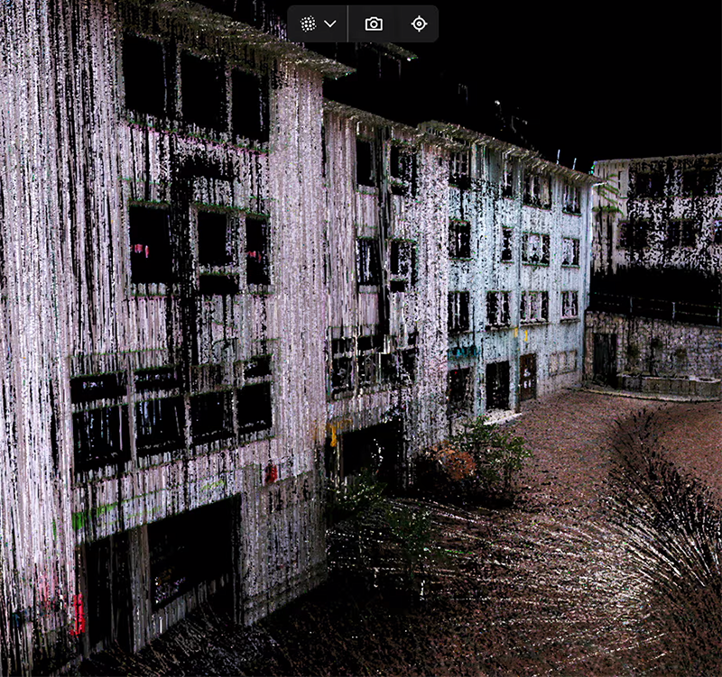 3D rendered environment using Spot and Leica BLK ARC camera